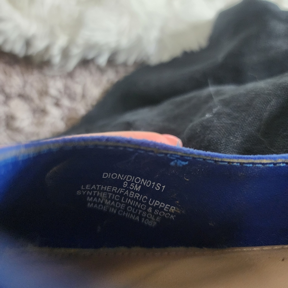 Steve Madden Royal Blue Suede Pointed Toe Ankle Strap Heels - Picture 4 of 7